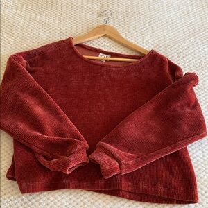 h.i.p. Rich Rust Crew Neck Sweater